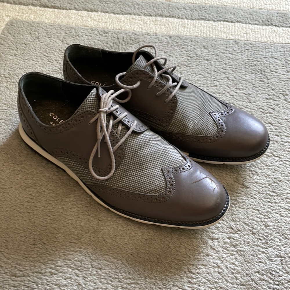 Cole Haan Grand OS Wing tip shoes